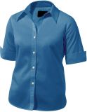 Women Cotton-rich Wrinkle-free End-on-end Shirt (3-4-sleeve)