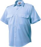 Epaulette Wash n Wear Shirt (Short-sleeve)