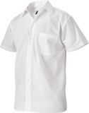 Men Polyester Cotton Shirt (Short-sleeve)