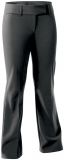 Frauen Poly-Wolle Stretch Flat Front Pant