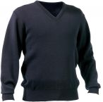 Wool V-neck Pullover